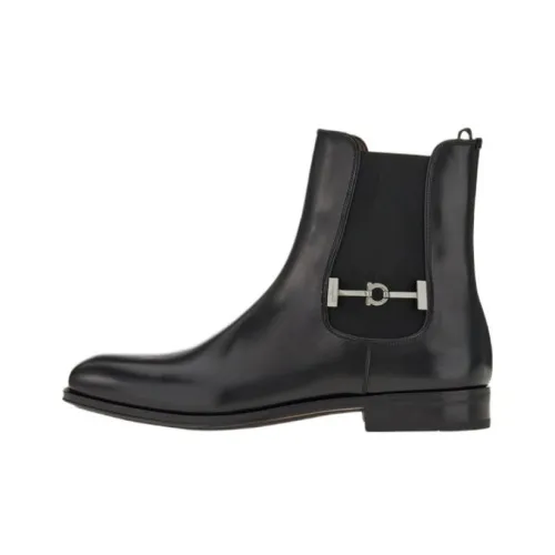 FERRAGAMO Ankle Длина Челси Мужской Черный