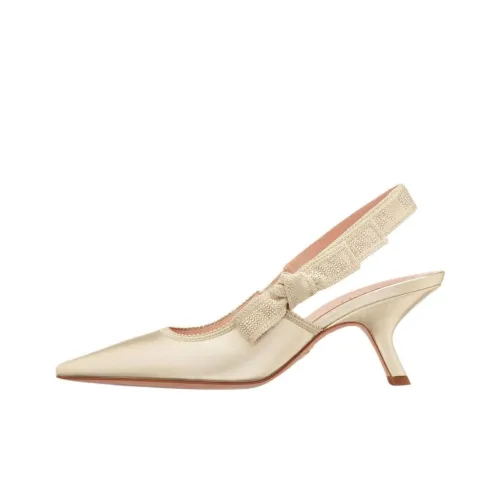 DIOR J'Adior Узкий каблук Высокие каблуки 6,5 см Женские Золотой