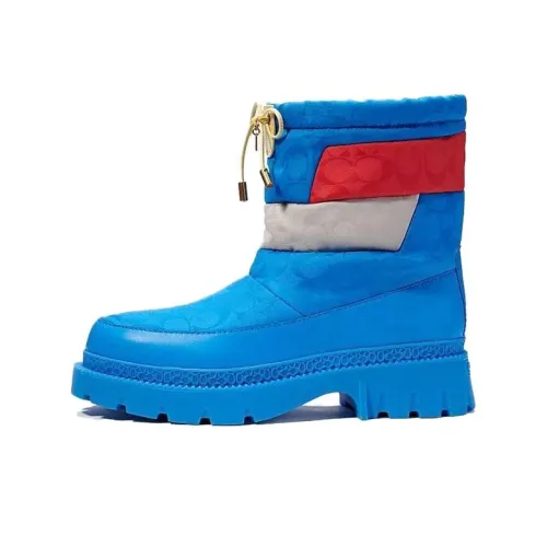 COACH Ботильоны Синий Мужской