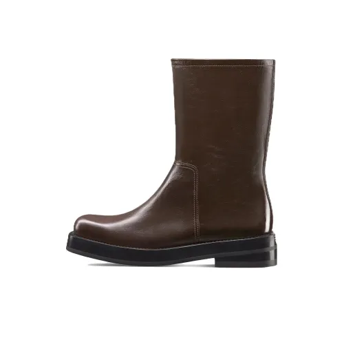 DIOR Carlo Ботильоны 2 см Мужской Коричневый Черный