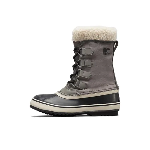SOREL Короткие Снежные Ботинки Женские Серые