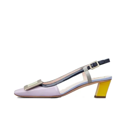 Roger Vivier Высокие каблуки Фиолетовый Женские