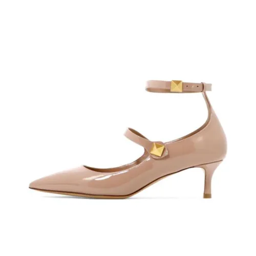 Valentino Высокие каблуки Коричневый Женские