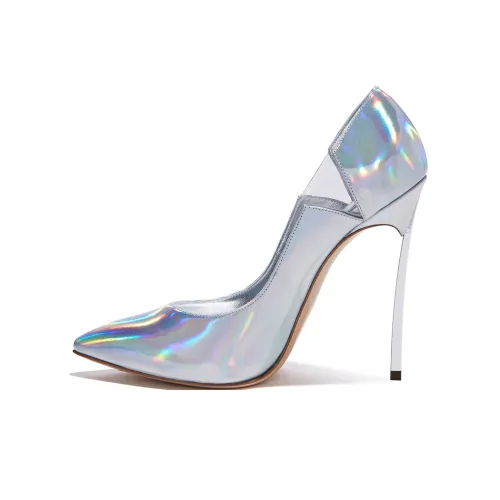 Casadei Osiride Mindy Высокие каблуки Серебристые Женские