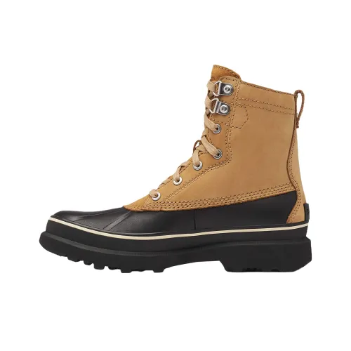 SOREL Caribou Storm Botильоны Мужские Светло-Желтые