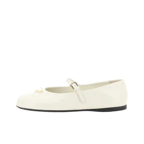 PRADA Табурет Повседневная обувь Женская Белая