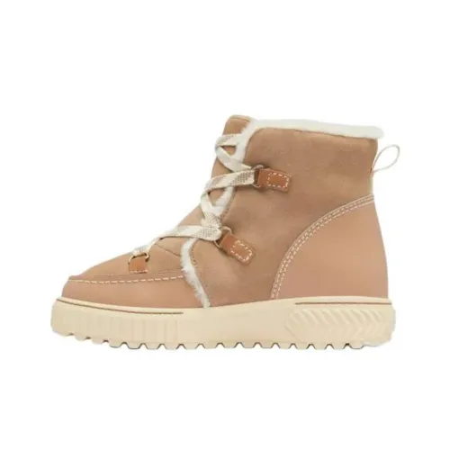 SOREL Ona AVE Alpine Водонепроницаемый Короткий Снегокат Женские Бежевый