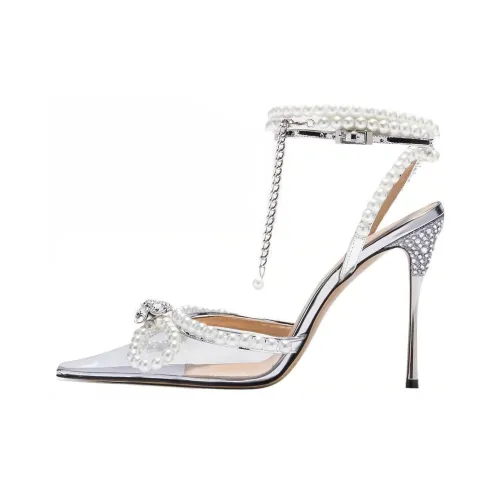 MACH MACH Узкий каблук Высокие каблуки 11 см Женские Белые