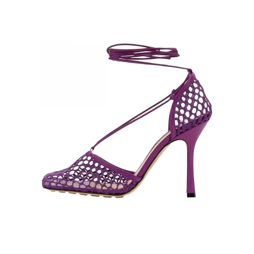 Bottega Veneta Эластичные Высокие каблуки Фиолетовые Женские