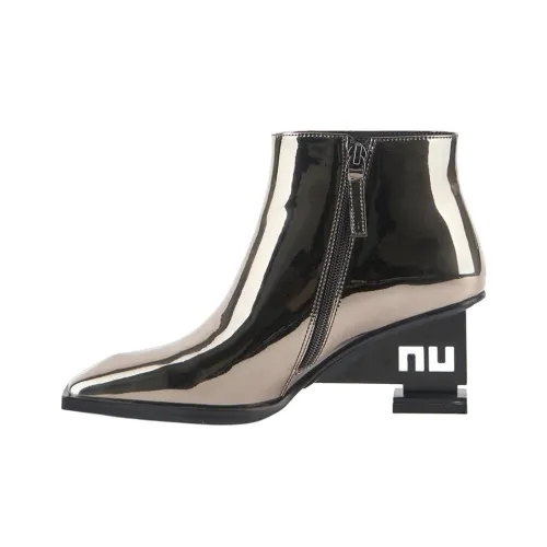 UNITED NUDE UN BOOTIE MID II Ботильоны 6,5 см Женские Золотые