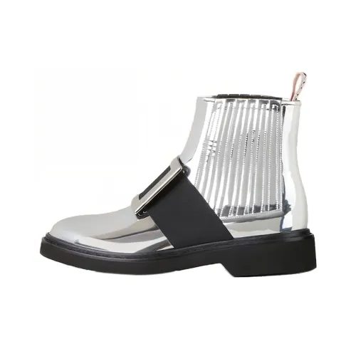 Roger Vivier VIV' Rangers Ботильоны Женские Серебряные