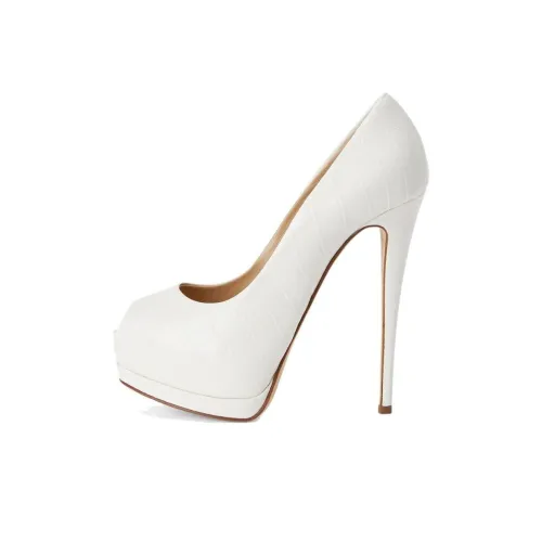 GIUSEPPE ZANOTTI Высокие каблуки Белый Женские