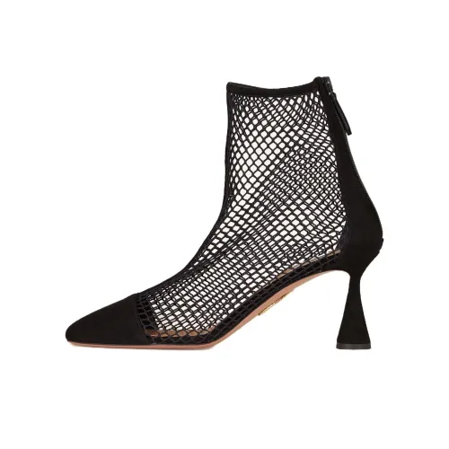 AQUAZZURA AMORE Ботильоны 7,5 см Женские Черные