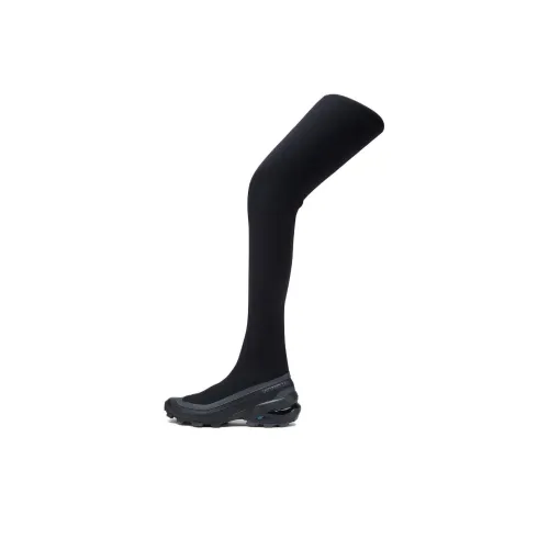 MM6 Maison Margiela совместные кроссовки Over The Knee женские черные