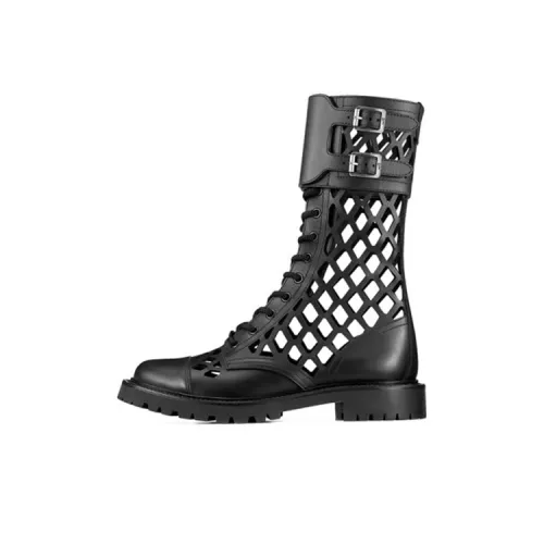 DIOR D Trap Ботильоны Черные Женские