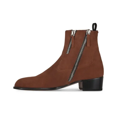 Giuseppe Zanotti GZ Ascanio ботильоны мужские коричневые