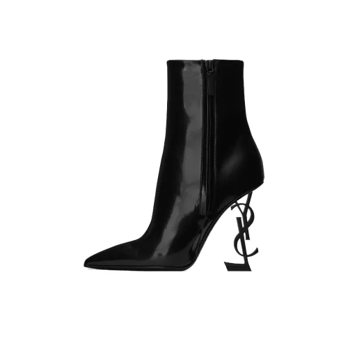 SAINT LAURENT Ботильоны 11 см Женские Черные