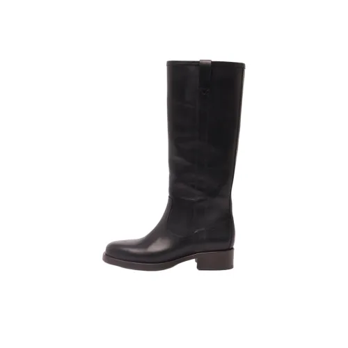 A.P.C Camargue Колено Высокие сапоги Женские Черный