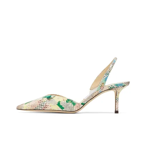Jimmy Choo Zhou Yangjie Thandi 65 Узкий каблук Высокие каблуки 6,5 см Женские Многоцветный