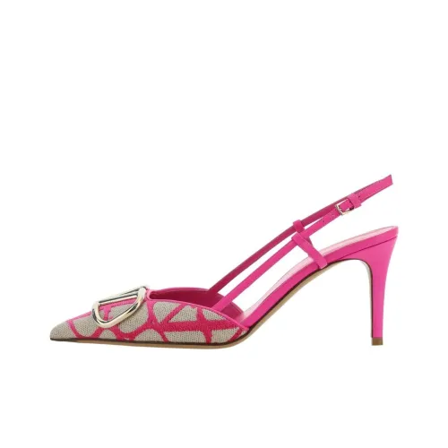 Valentino VLogo Signature Высокие каблуки Красный Женские