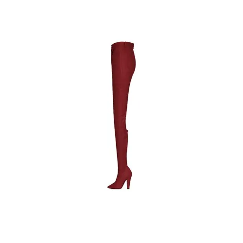 SAINT LAURENT Женские сапоги до колена