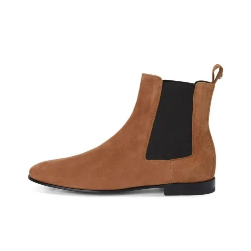 Giuseppe Zanotti GZ Короткий Челси Мужской Коричневый