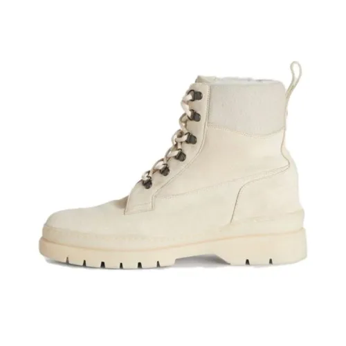 Loro Piana Короткий Мартин Boot Мужской Бежевый