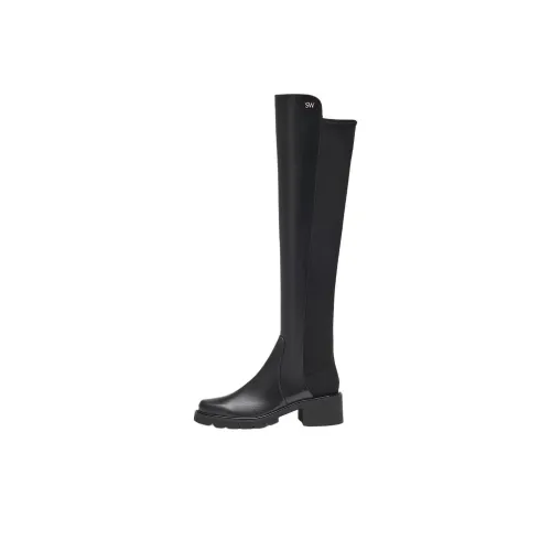 Stuart Weitzman SW ALINA Over The Knee Boots 5cm Женские Черные