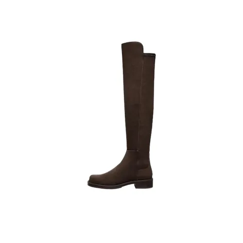 Stuart Weitzman SW 5050 Over The Knee Boots 4CM Женские Умбра