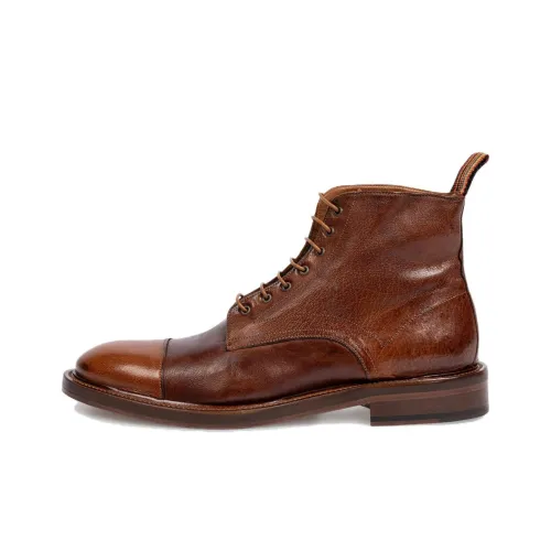 Paul Smith Newland Short Martin Boot Мужской Рыжевато-коричневый