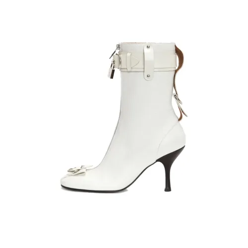 JW Anderson Ботильоны Белые Женские