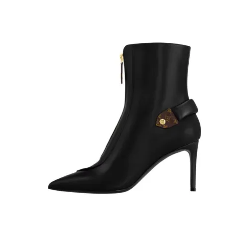 LOUIS VUITTON Allure Ботильоны 8 см Женские Черный