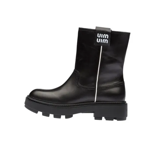 MIU MIU Ботильоны Женские Черные