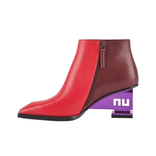 UNITED NUDE UN BOOTIE MID II Ботильоны 6,5 см Женские Красный