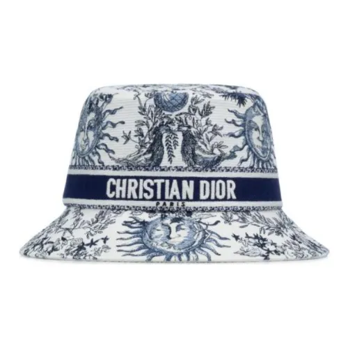 DIOR Хлопок полиэстер полипропиленовые панамы унисекс белые