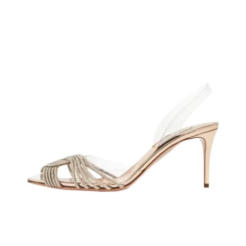 AQUAZZURA Высокие каблуки Золотой Женские
