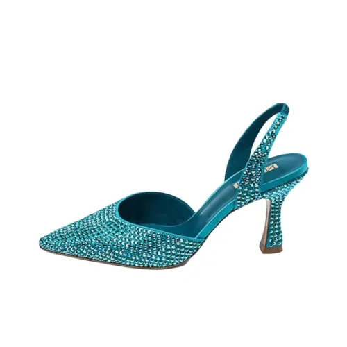 NICOLI Hayley Высокие каблуки 8 см Женские Синий