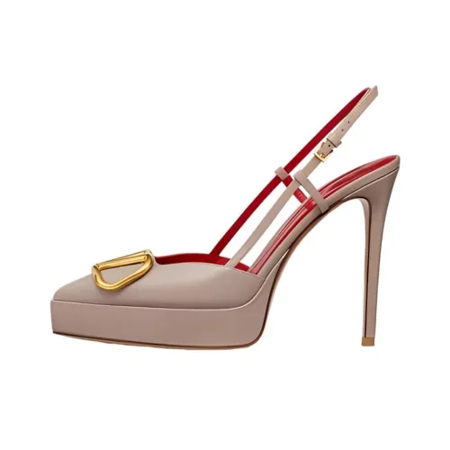 Valentino Vlogo Узкий каблук Высокие каблуки 12 см Женские Розовый