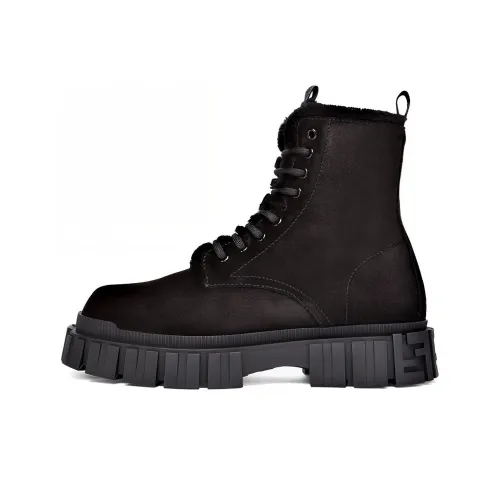 Fendi Force Martin Boot Мужской Черный