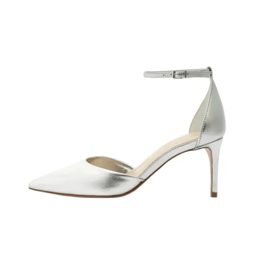 Schutz Tamara Узкий каблук Высокие каблуки 7 см Женские Серебряный