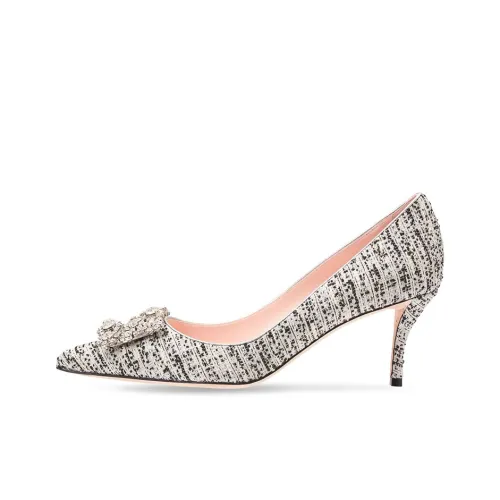 Roger Vivier Flower Strass Высокие каблуки Женские