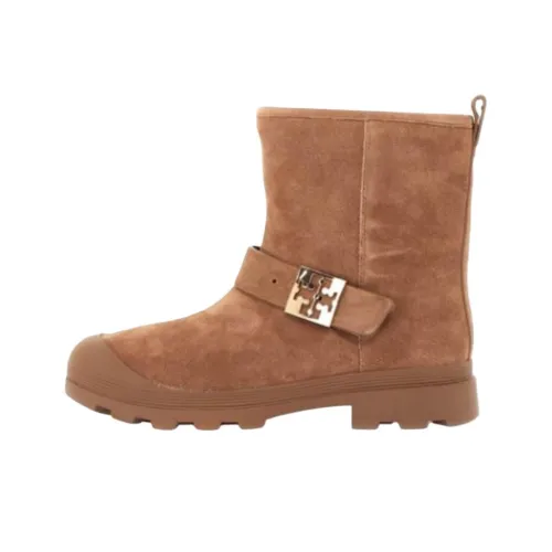 TORY BURCH Mellow Короткий Сноубутсы Женские Коричневый