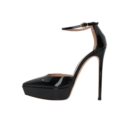 GIANVITO ROSSI Узкий каблук Высокие каблуки Женские Черный