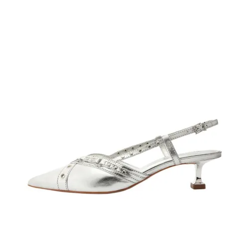 Schutz Venezia Высокие каблуки 4,5 см Женские Серебряные