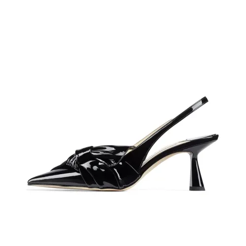 Jimmy Choo Песочные часы Высокие каблуки 6,5 см Женские Черный