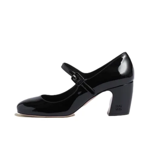 MIU MIU Высокие каблуки Черные Женские