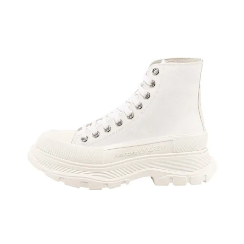 Alexander McQueen Tread Slick ботинки Martin's Женские