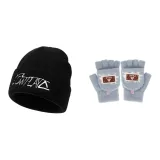 Black Hood + Blue Glove  
Черный капюшон + синие перчатки