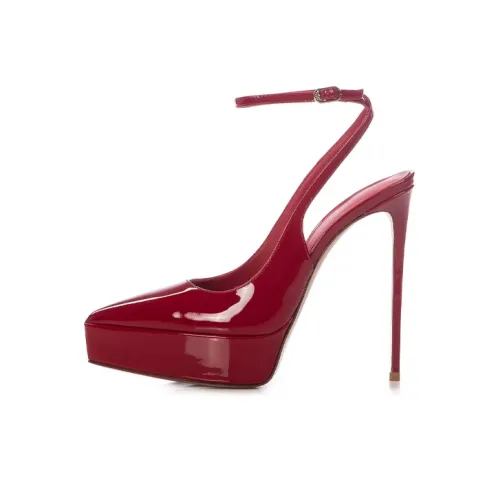 Le Silla Низкий каблук Высокий каблук Женский Красный