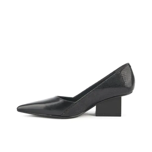 UNITED NUDE RAILA PUMP Квадратный каблук Высокие каблуки 6 см Женские Черный